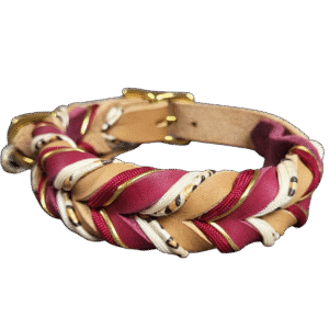 Lederhalsband Wine Leo