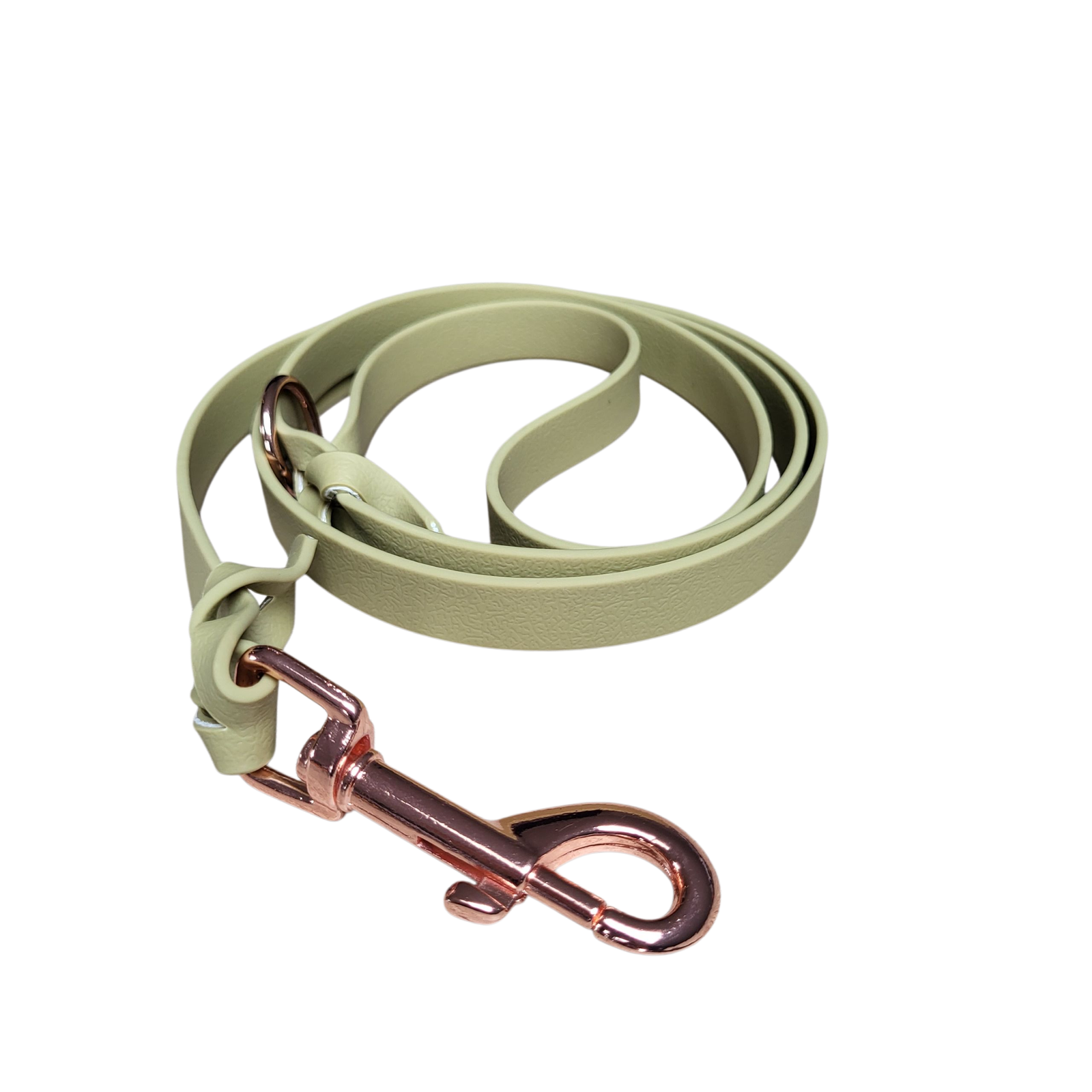 Leine aus wasserabweisendem Gurtband Khaki