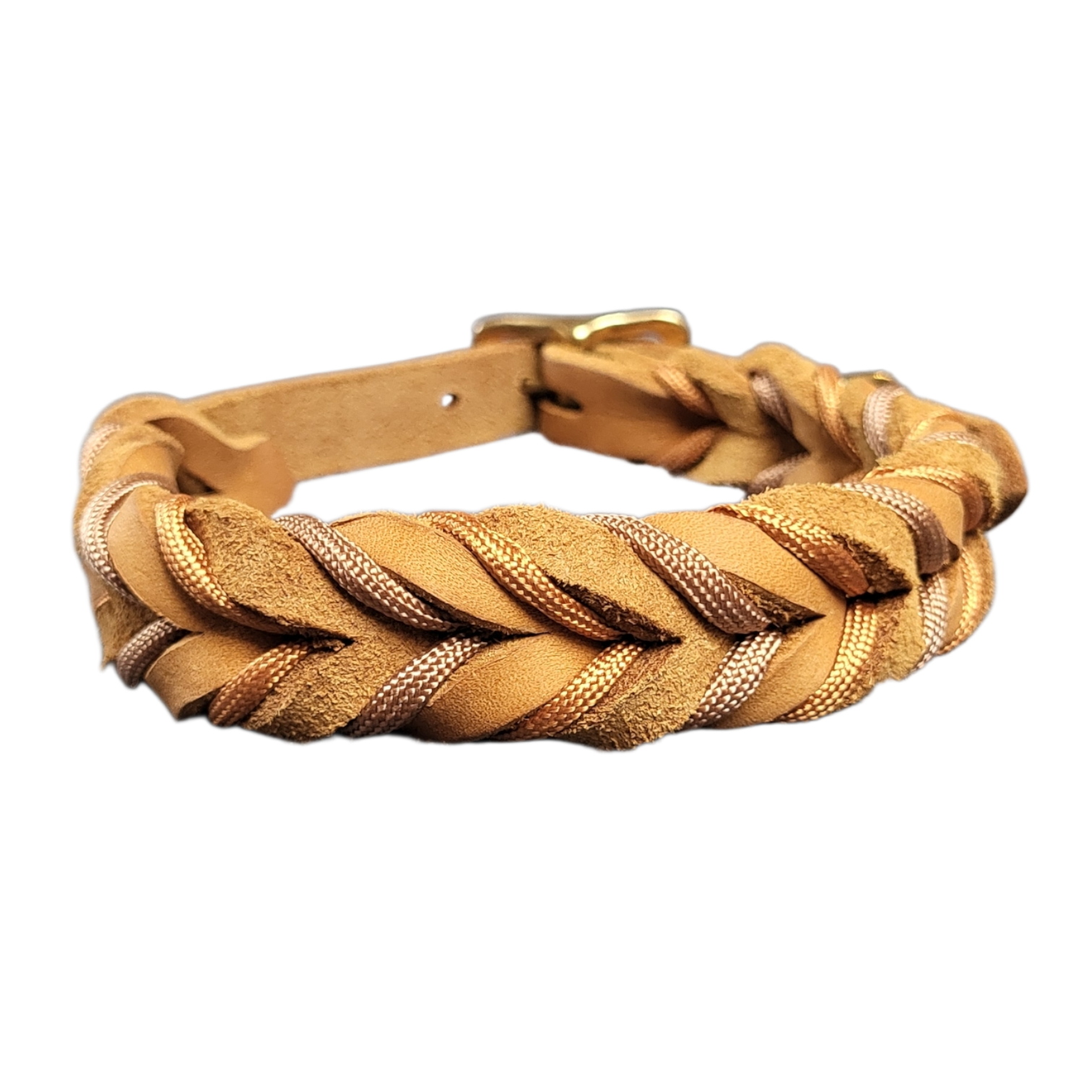 Lederhalsband Soleil Cognac