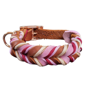 Lederhalsband soft Whisky