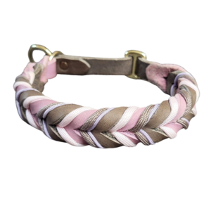 Lederhalsband Simple Blush